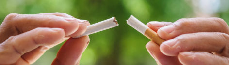 Tirer un trait sur la cigarette