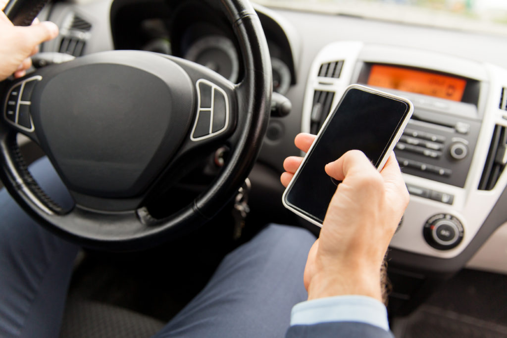 téléphone au volant