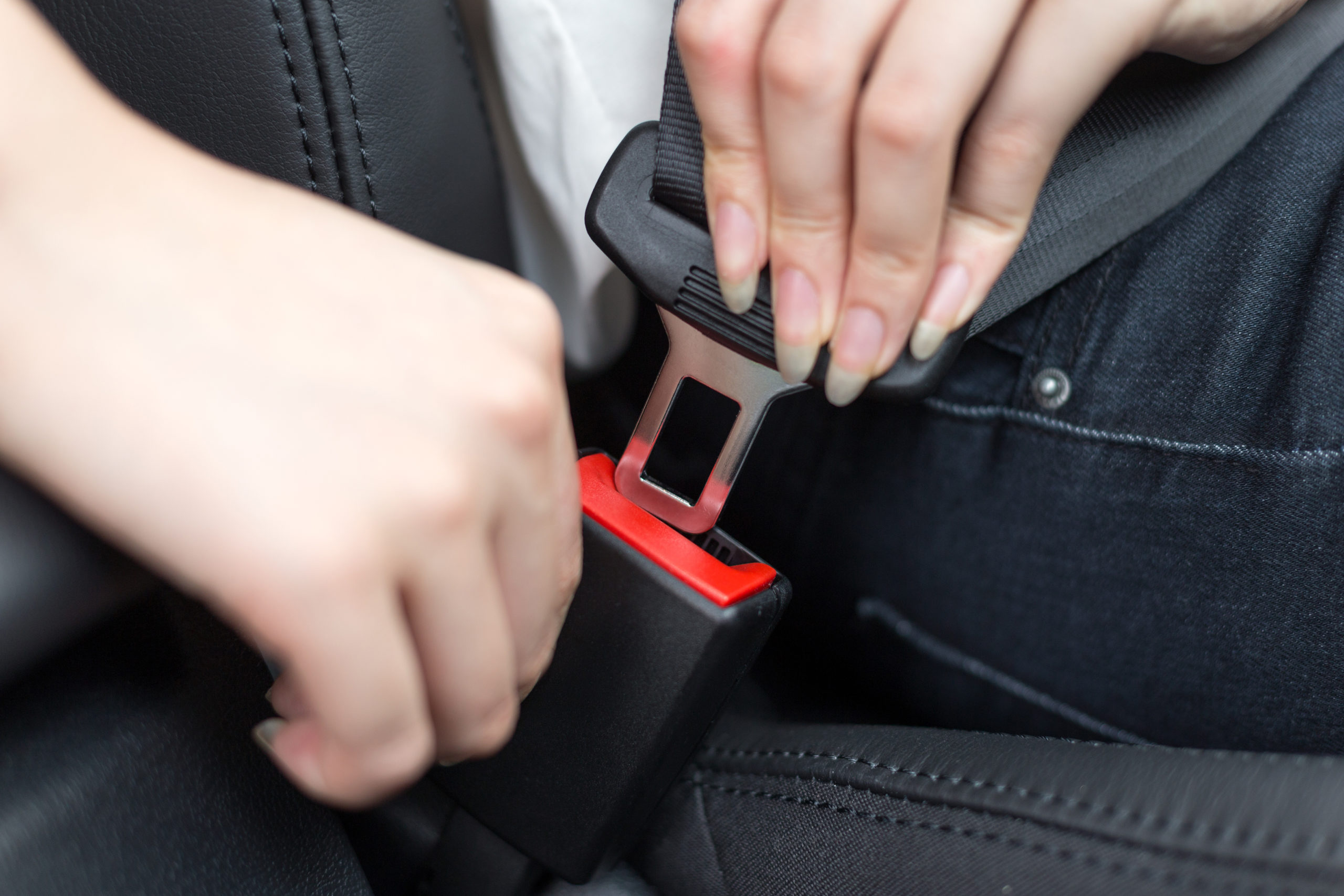 Juste de ceinture de sécurité de voiture en coton PP doux pour